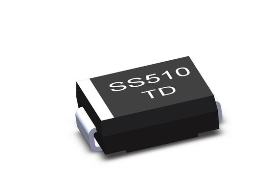 Ss54 Ss56 SMD Schottky बैरियर डायोड 5a 40V 100V 60V डायोड SMC पैकेज