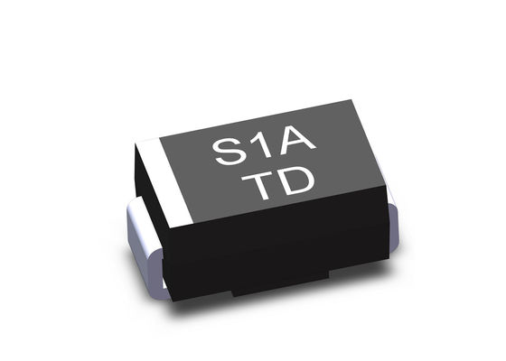 DO 214AC SMA पैकेज 1A 50V S1A डायोड GPP चिप सामान्य प्रयोजन आयोजक डायोड