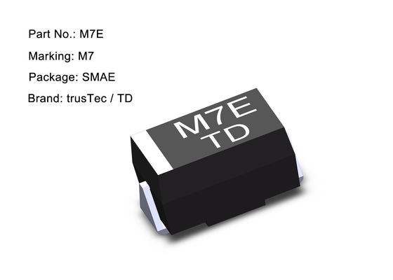 M7 M7E M7F SMD रेक्टिफायर डायोड 1A 1000V SMA SMAE SMAF