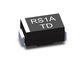 RS1D FRD फास्ट रिकवरी डायोड 1A 200V DO 214AC SMA पैकेज GPP सरफेस माउंट